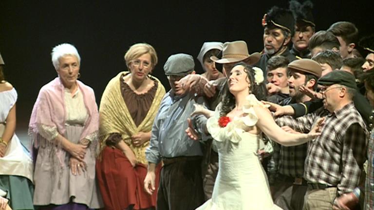 Èxit de públic en la representació de la "Carmen" més andorrana