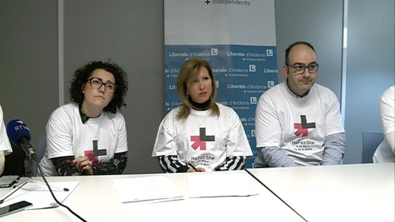 Liberals d'Andorra inicia una campanya per a millorar la igualtat de gènere