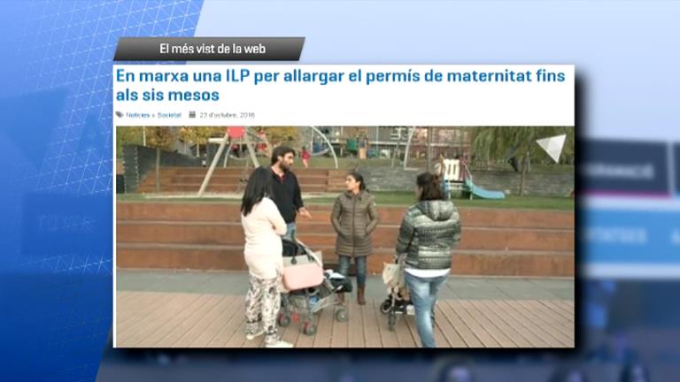 L'ILP per ampliar el permís de maternitat, el més vist de la setmana a Andorra Difusió