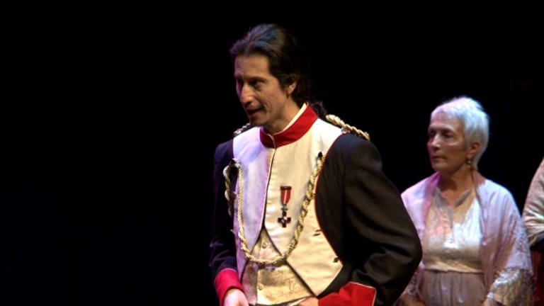 El baríton Andrés Jiménez interpreta "Travesía" aquest dimarts al vespre a l'església de Sant Esteve