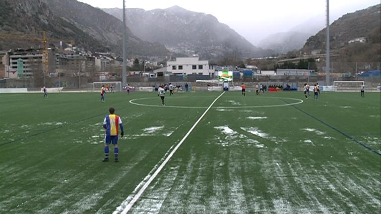 El FC Andorra tanca la primera volta amb derrota contra el Sants