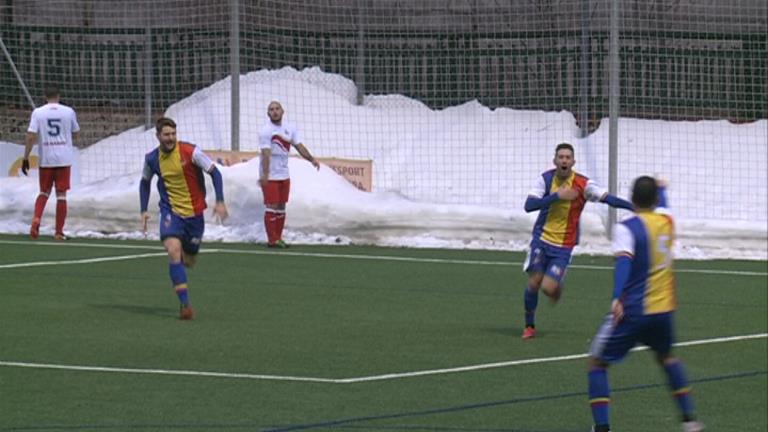 Victòria "in extremis" de l'Andorra davant el Masnou (1-0)