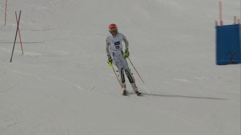 Candelària Moreno i Àlex Rius, tercers en l'eslàlom FIS del Trofeu Viladomat Esports