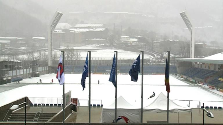 La neu no impedirà el partit contra les Illes Fèroe
