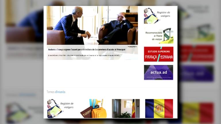 Exteriors estrena un web per explicar la negociació amb la UE