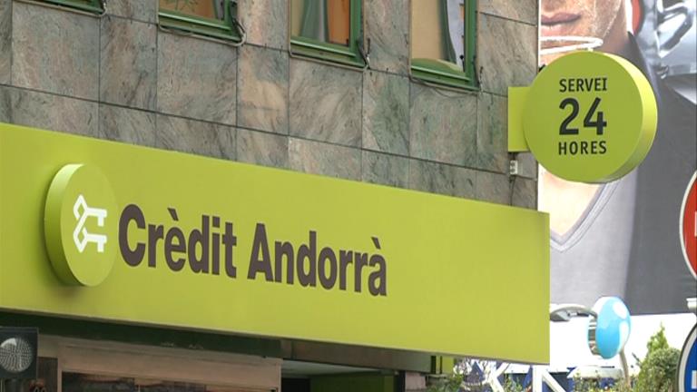 Crèdit Andorrà guanya 65 M d'euros el 2016 malgrat gestionar 445 M menys en dipòsits