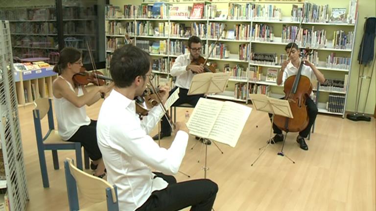 El Quartet Valira, d'estudiants a músics de concert