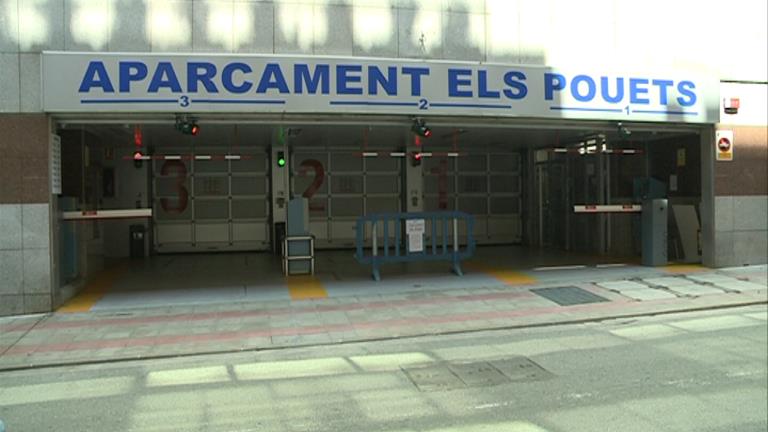 El comú d'Andorra la Vella tanca l'aparcament dels Pouets