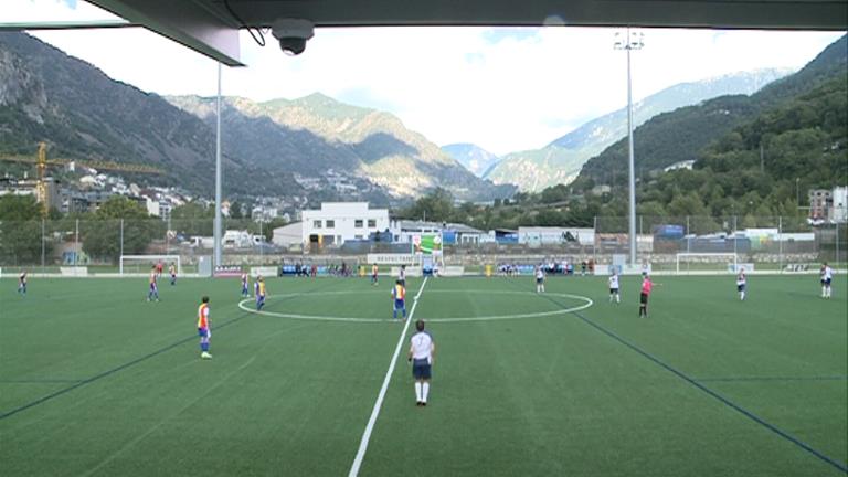 L'FC Andorra empata sense gols contra el Sant Ildefons en un partit de poca inspiració