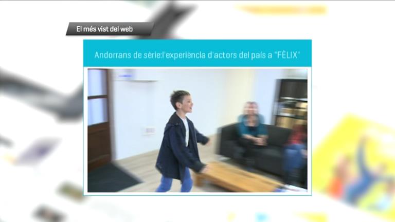 L'experiència dels actors andorrans a la sèrie "Félix", el més vist a Andorra Difusió
