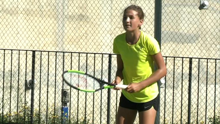 Vicky Jiménez, campiona del Vilas Tennis Academy sub-14