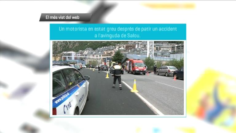L'accident d'un motorista a l'avinguda Salou i la informació sobre les multes, el més vist de la setmana