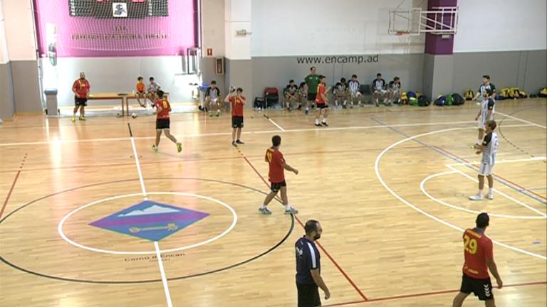 Es disputa la Copa d'Andorra d'Handbol amb la participació de la selecció
