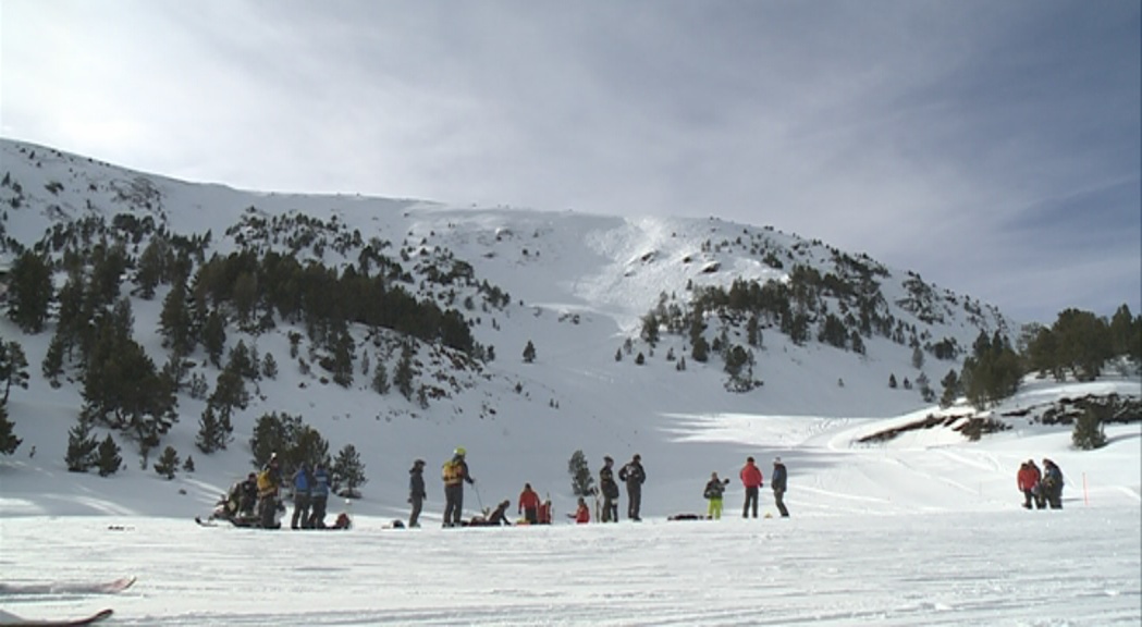 L'esquiador andorrà accidentat a Arcalís segueix molt greu