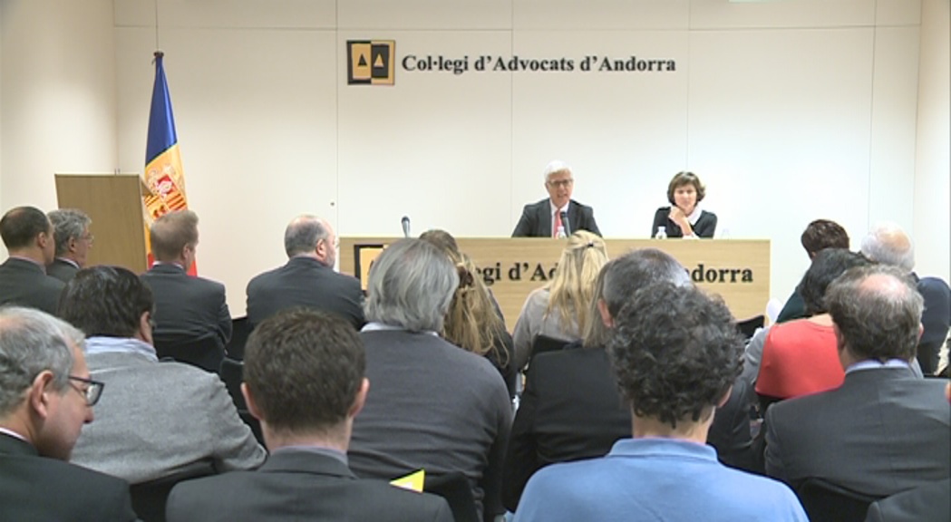 Advocats d'Andorra i França comparteixen experiències en la gestió de fons dels clients