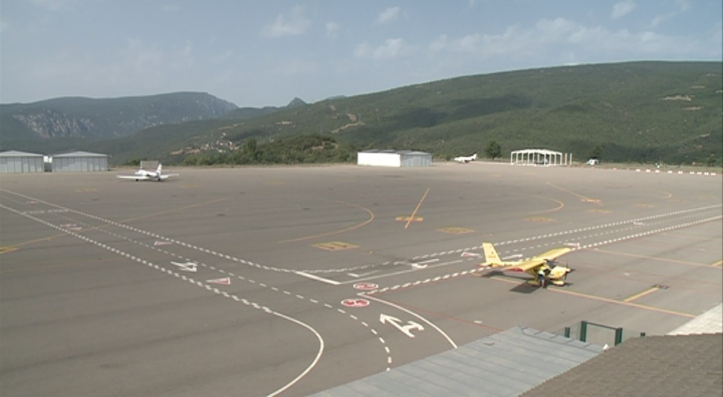 L'aeroport d'Andorra-la Seu registra un 23% més d'operacions durant el primer semestre del 2017