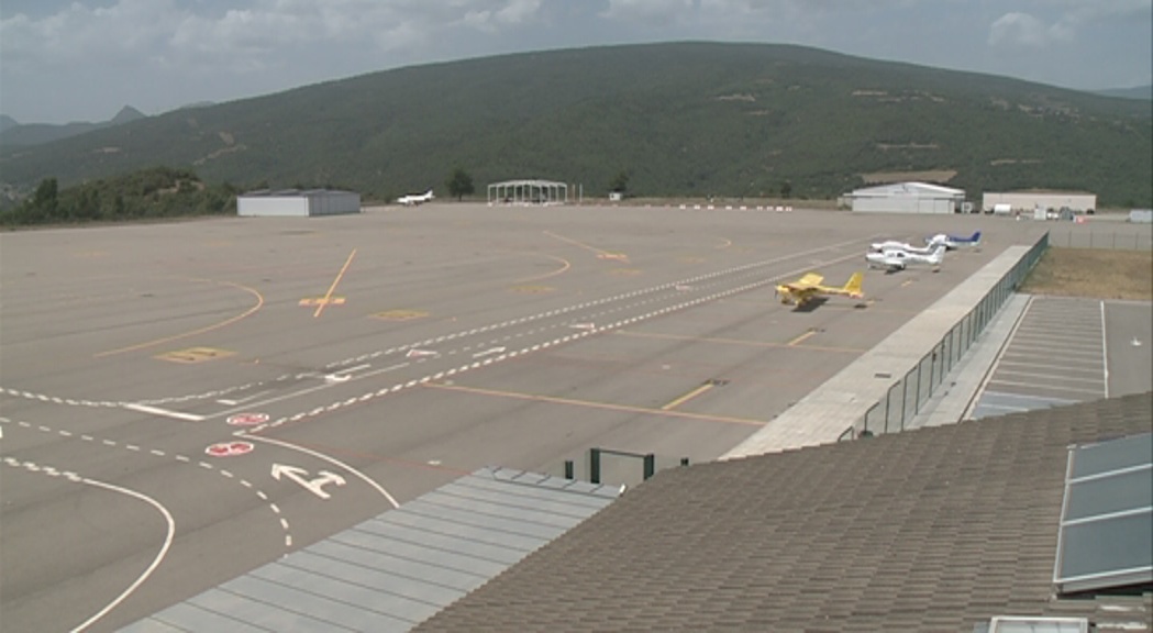 L'activitat a l'aeroport d'Andorra-la Seu creix gràcies a l'aviació privada