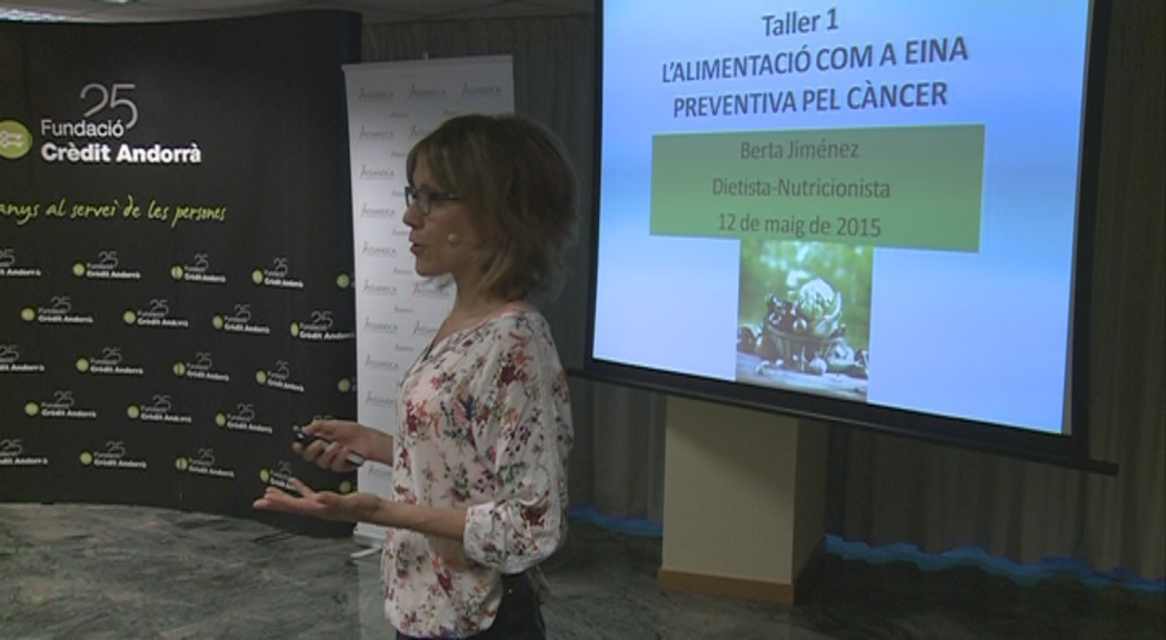 Assandca ofereix una xerrada sobre nutrició com a eina preventiva contra el càncer