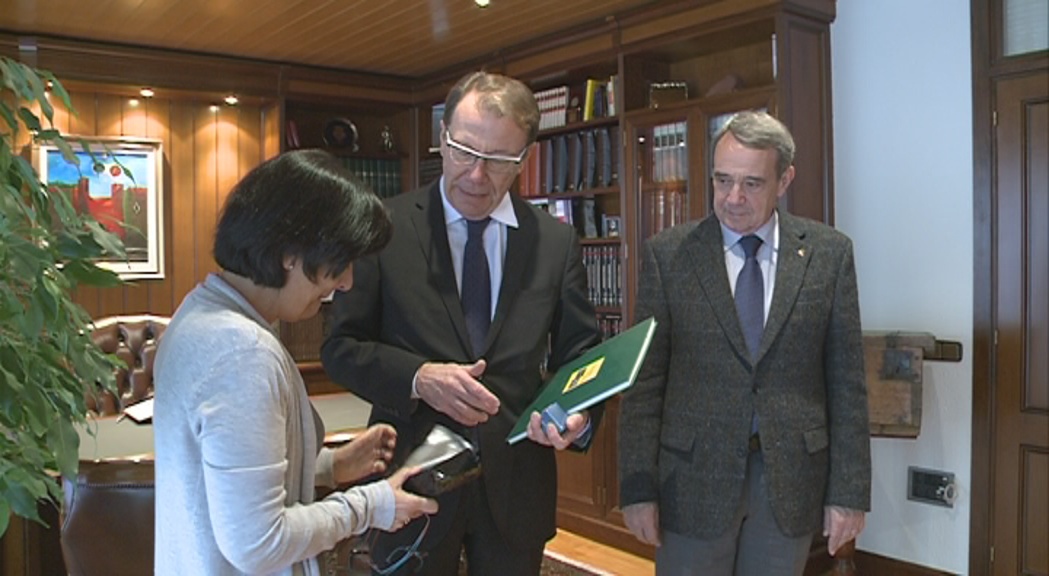L'ambaixador de Finlàndia s'interessa pel turisme en la primera visita oficial a Andorra