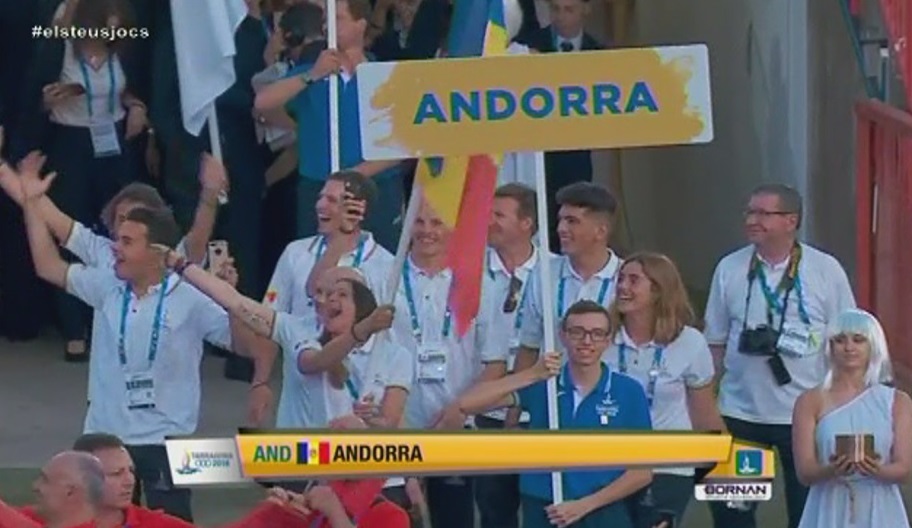 Andorra, un dels dos països sense medalles als Jocs Mediterranis