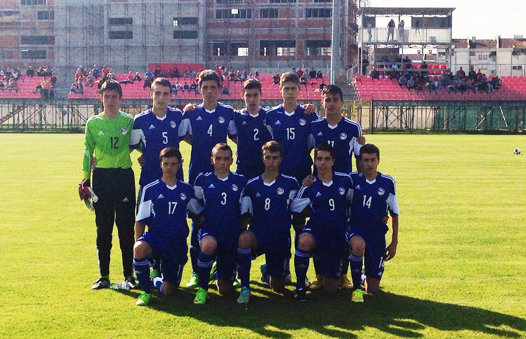 Victòria per la selecció sub-16 de futbol contra Montenegro
