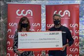 Més de 2.000 euros per a la Creu Roja en una acció solidària del Centre Comercial Andorrà
