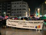 Més de 300 persones es manifesten per reclamar els seus drets