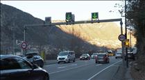 310 infraccions per excés de velocitat detectades al vial de Sant Julià