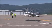 L'aeroport d'Andorra-la Seu manté només l'activitat de guàrdia del servei medicalitzat