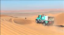 Albert Llovera prova els camions de dos equips amb vista a una possible participació al Dakar 2021
