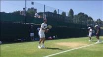 Albert Ramos es prepara pel seu debut a Wimbledon
