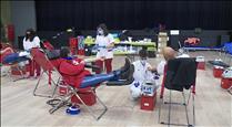 Els alumnes de l'Escola Andorrana engeguen la campanya de donació de sang per augmentar unes xifres a la baixa per la Covid