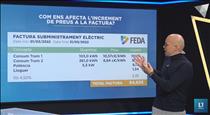 L'anàlisi: així seran les noves factures de la llum de FEDA amb l'augment de les tarifes