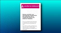Andorra Telecom adverteix sobre un intent d'estafa utilitzant la seva imatge