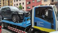 Aparatós accident a l'avinguda Tarragona