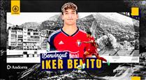 Arriba cedit al FC Andorra l'extrem Iker Benito procedent del Club Atletico Osasuna