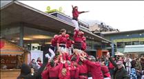 L'Associació Ball en Línia i els Castellers d'Andorra recapten 1.011 euros per La Marató de TV3