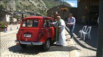 Benedicció de vehicles a Canillo per Sant Cristòfol 