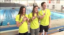 Bon paper de la delegació andorrana al Campionat de Catalunya de natació