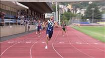 Bruno Hortelano reapareix amb rècord espanyol en 150m al Comunal Joan Samarra