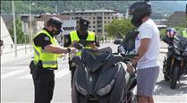 La campanya de la policia de controls a les motocicletes es tanca amb 91 conductors sancionats