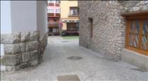 Canvi de paviment per embellir el centre històric d'Andorra la Vella