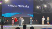 Carabaña rep el premi al fair play pel seu gest a l'Europeu de Munic 