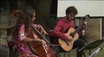 Carolina Bartumeu i David Font tanquen amb cello i guitarra el cicle clàssic a les Nits d'Estiu als Museus