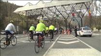 Els ciclistes andorrans se sumen a la marxa del Pirineu per reclamar més seguretat a les carreteres