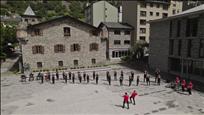 El Cor Rock d'Andorra homenatja el personal de la Creu Roja amb un videoclip