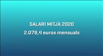 El creixement del sector financer fa apujar el sou mitjà fins a 2.078 euros