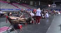 La Creu Roja confia a superar les 200 donacions a la campanya que organitza el MoraBanc Andorra