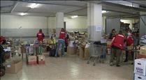 La Creu Roja tanca amb bones xifres la tercera campanya de recollida d'aliments des de l'esclat de la pandèmia