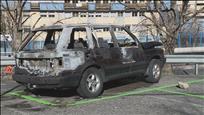 Detingut per cremar un cotxe a l'aparcament proper a l'estadi comunal
